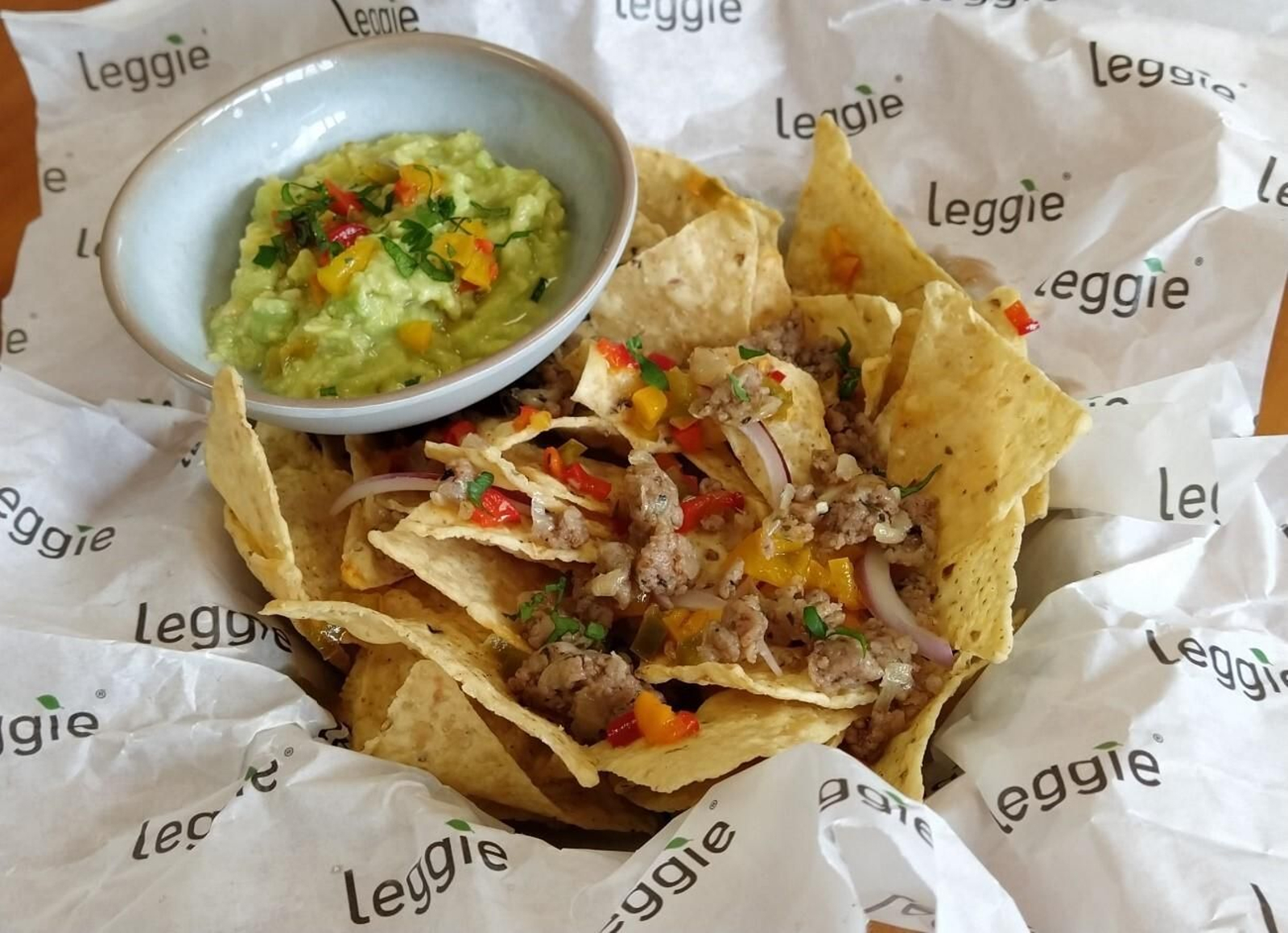 Ejemplo de plato preparado con Leggie