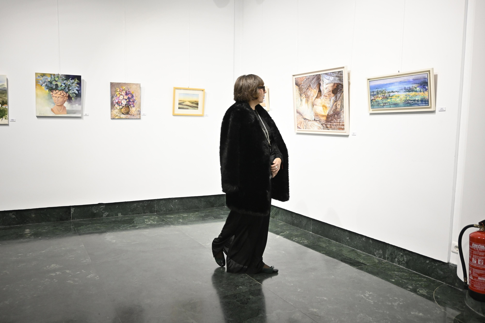 Inauguración de la muestra solidaria titulada 'ArtistasxPrincesa. Una obra por cada princesa RETT'