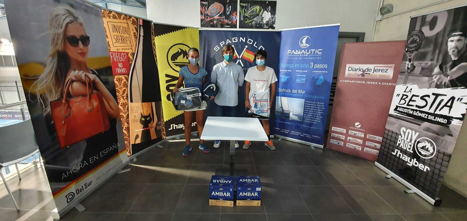 Finales de la 'V Diario de Jerez Padel Cup'