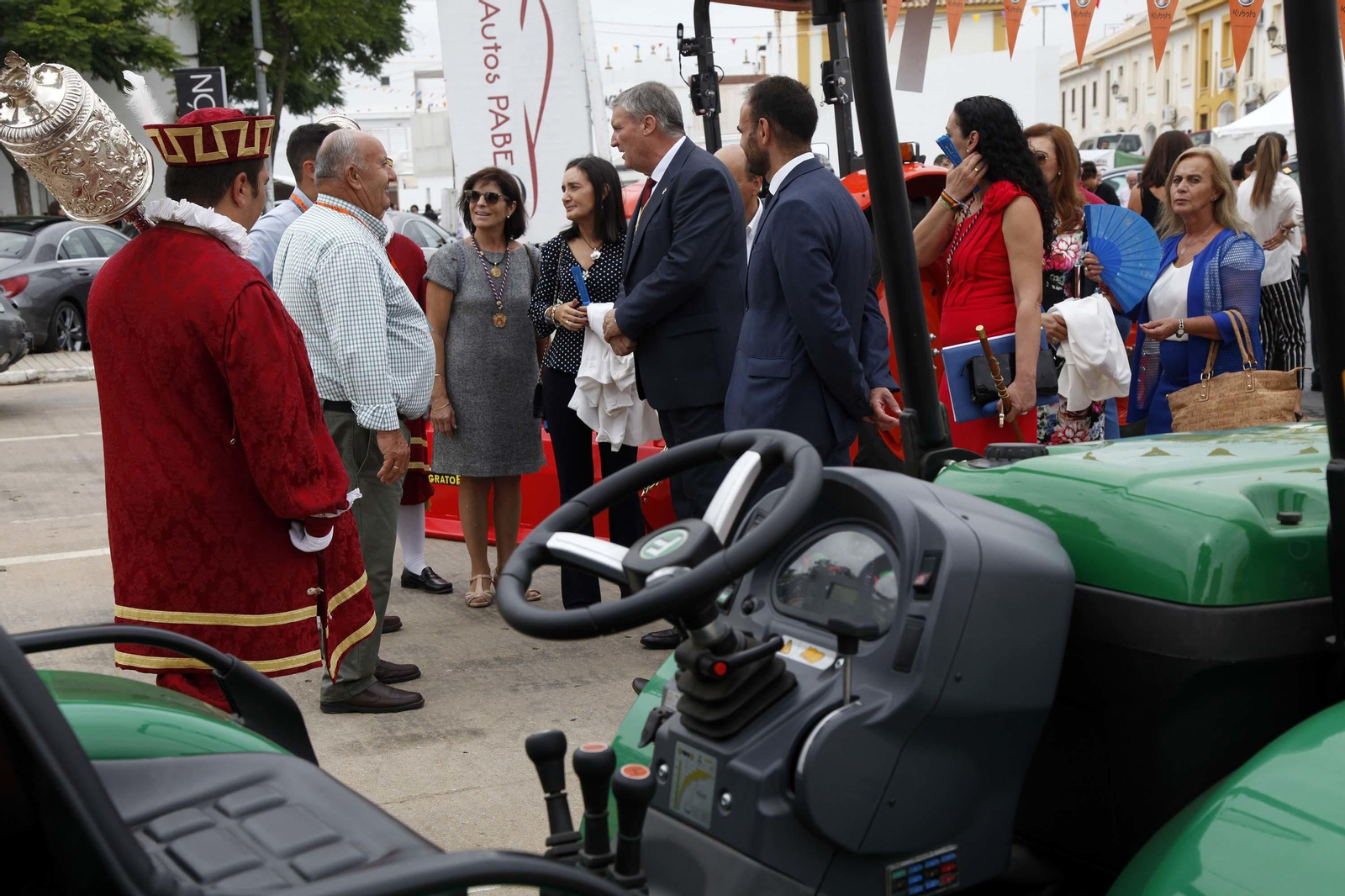La inauguración de la Feria de Octubre de Cartaya