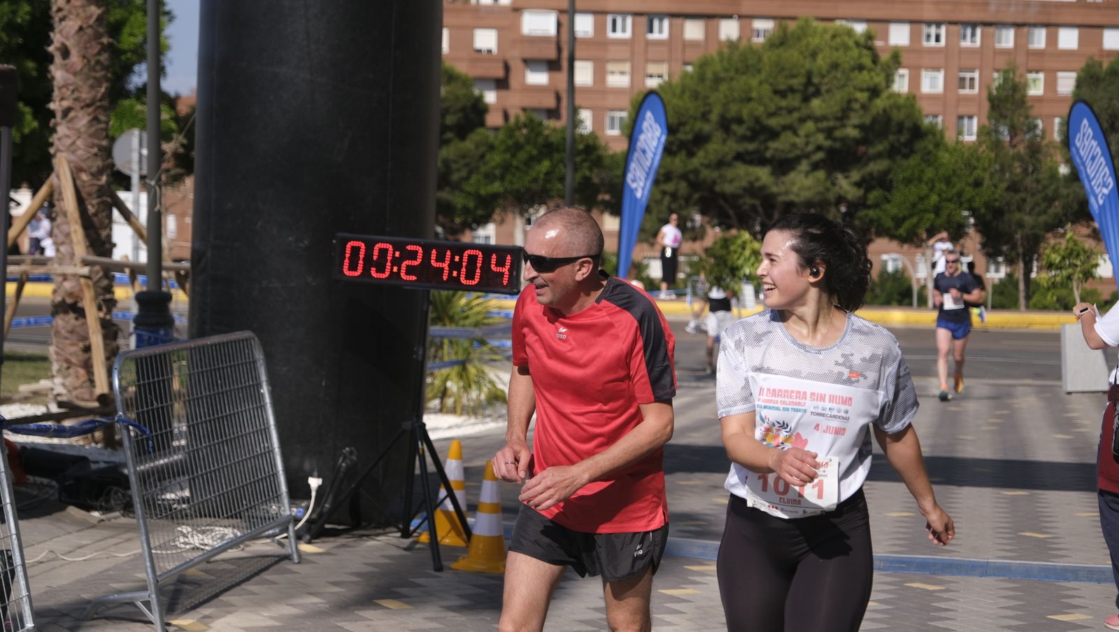 Imágenes de la II Carrera Sin Humo, en Almería