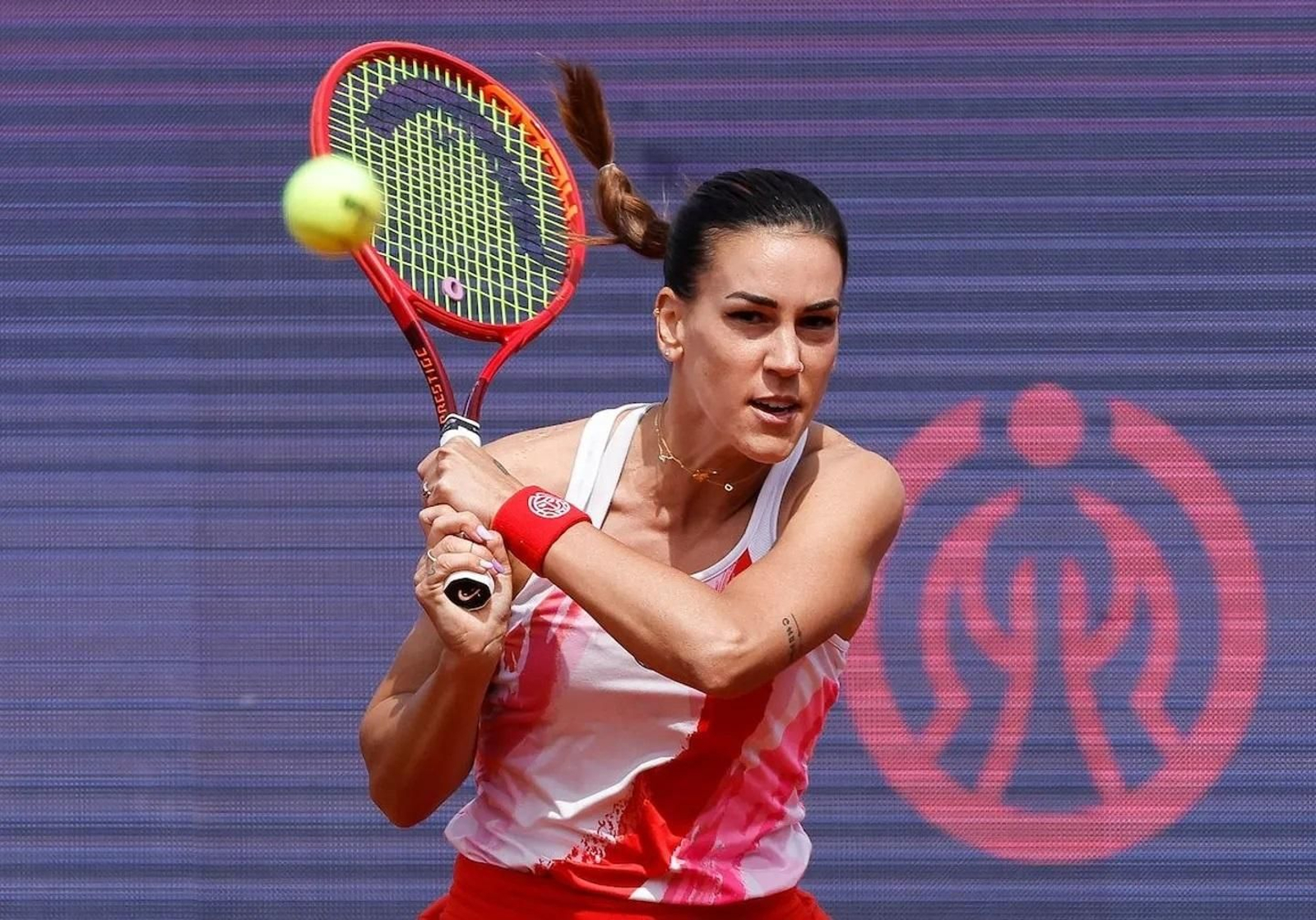 Nuria Parrizas no pudo pasar de ronda en el US Open.