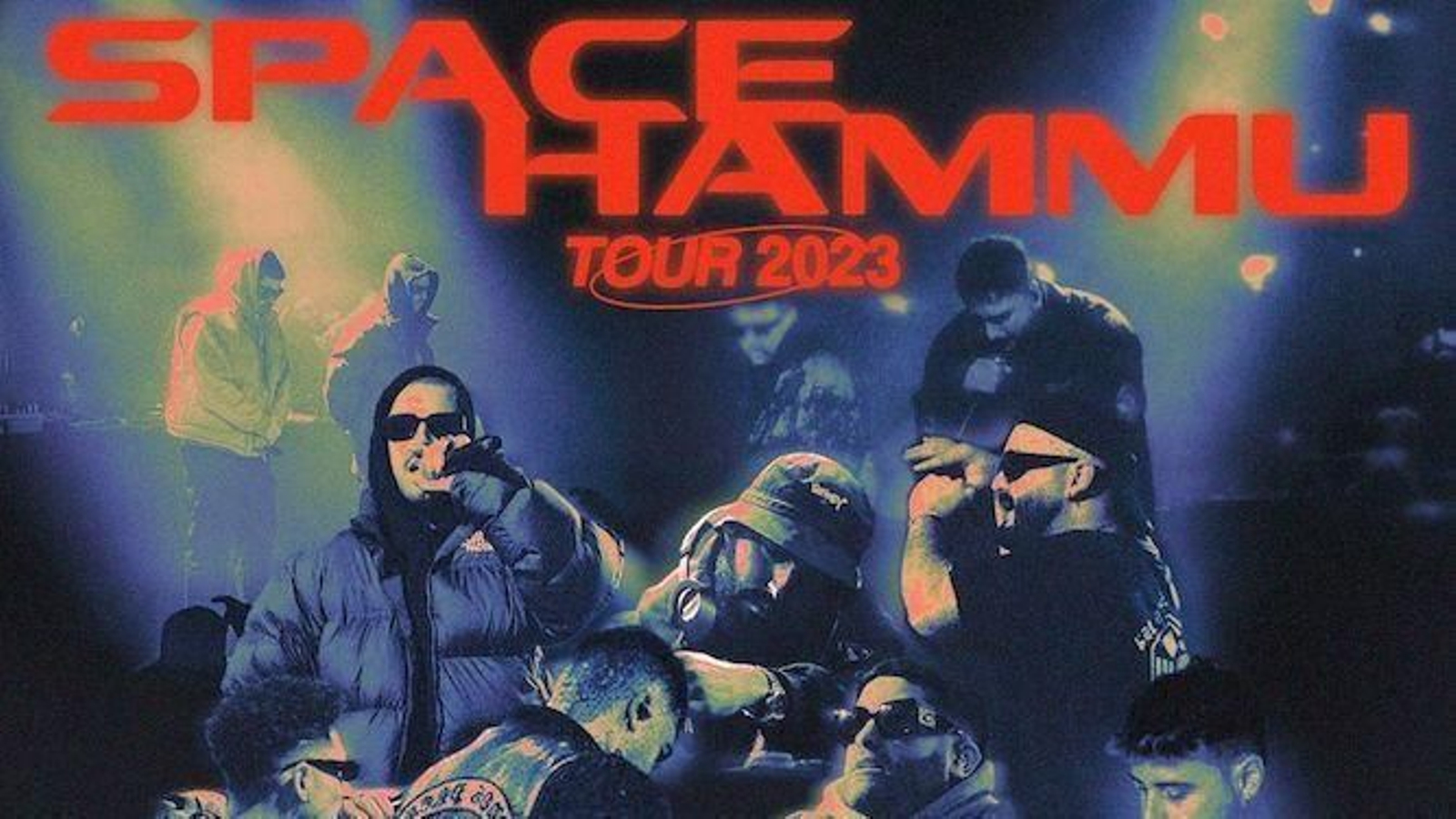 Cartel promocional de Space Hammu. Cartel promocional de Space Hammu.