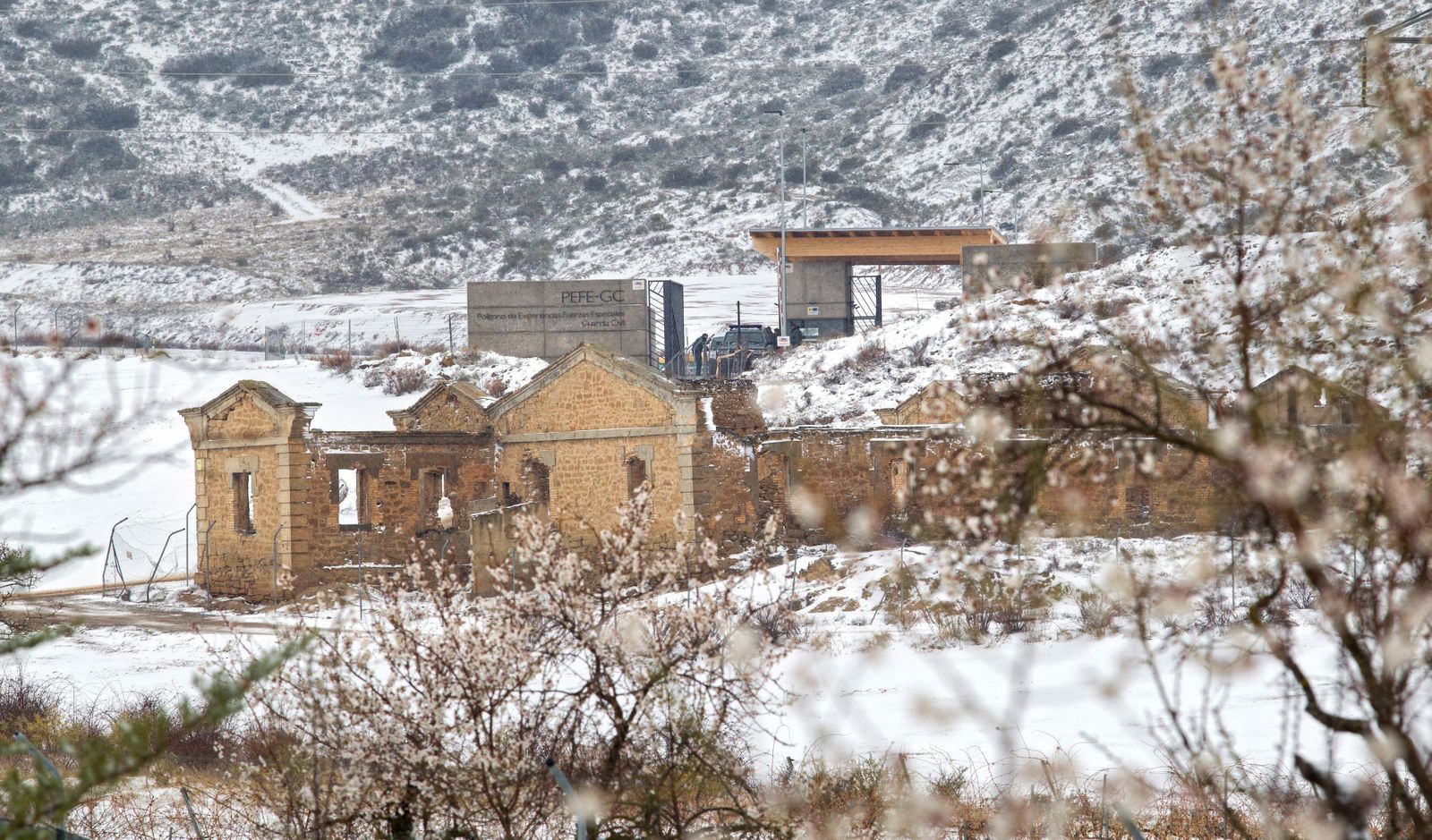 Temporal de frío y nieve en el norte del país.