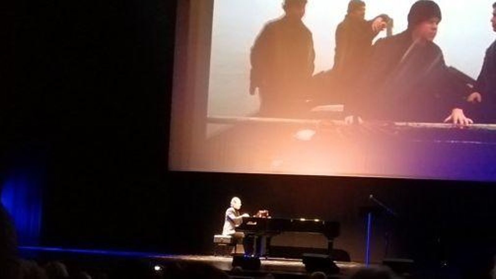 Andrea Morricone al piano