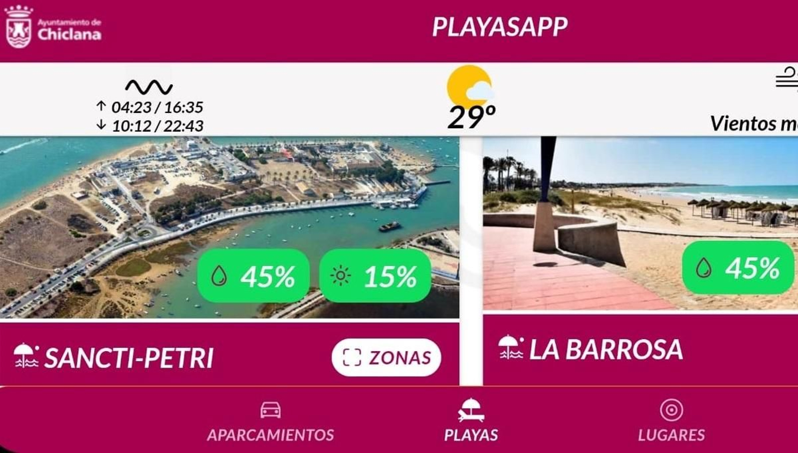 Imagen de la aplicación para móviles creada el pasado verano y que vuelve a ser utilizada.