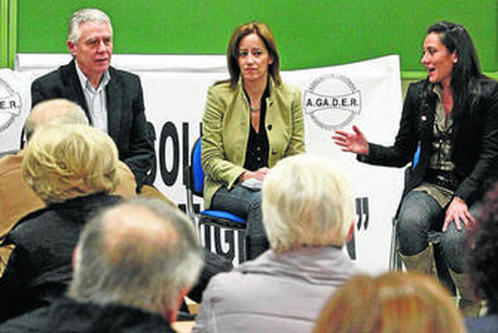Un momento de la charla informativa, ayer en Algeciras.