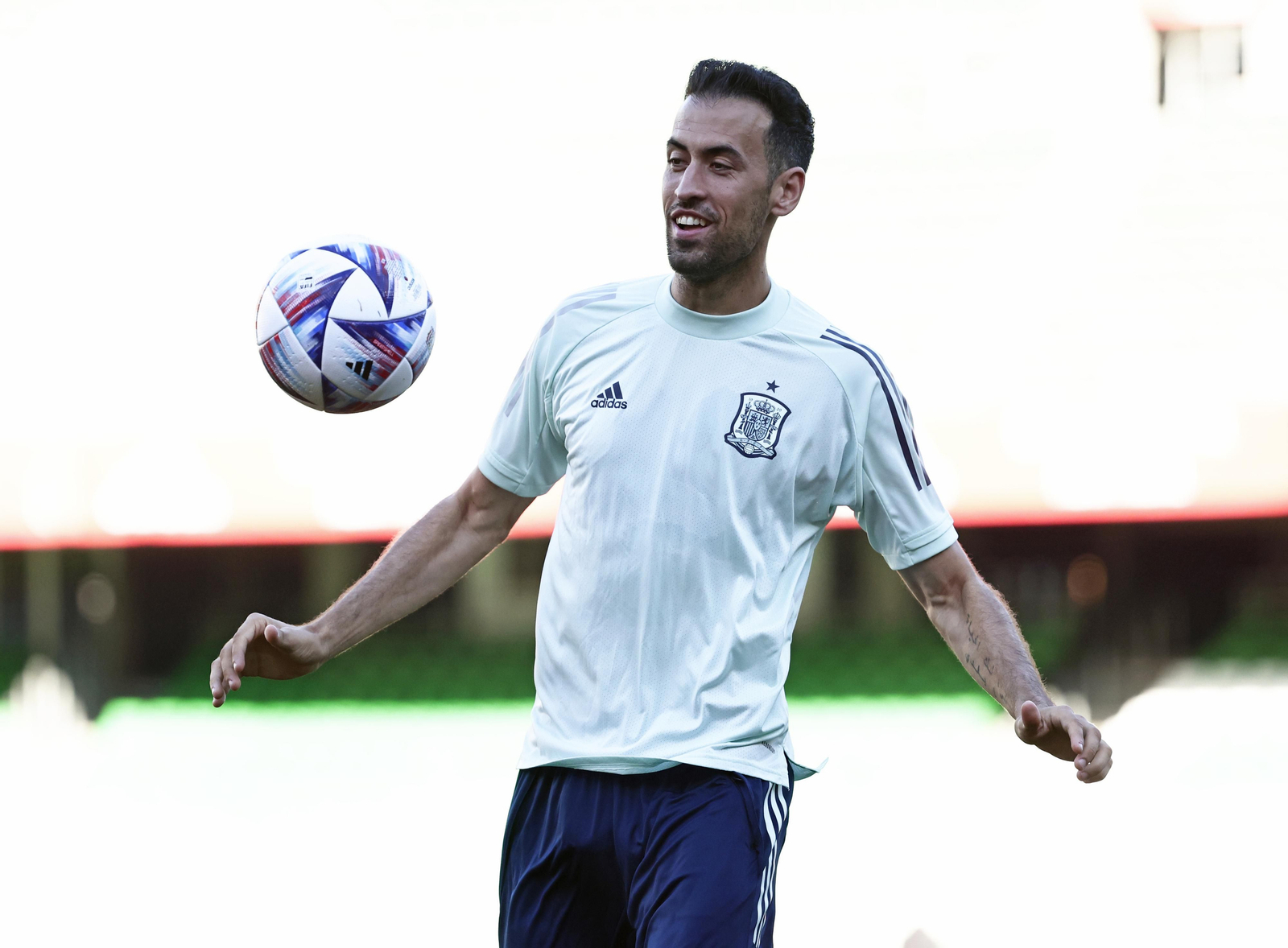 Las imágenes de la selección española en Sevilla