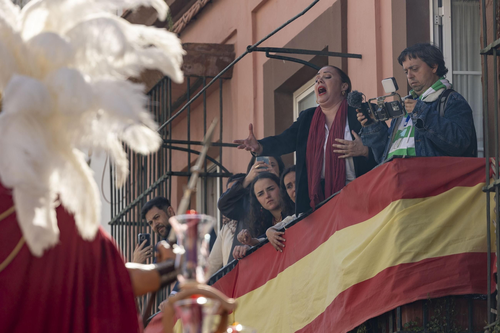 Imágenes de la salida de Flagelación en la Semana Santa de El Puerto 2025