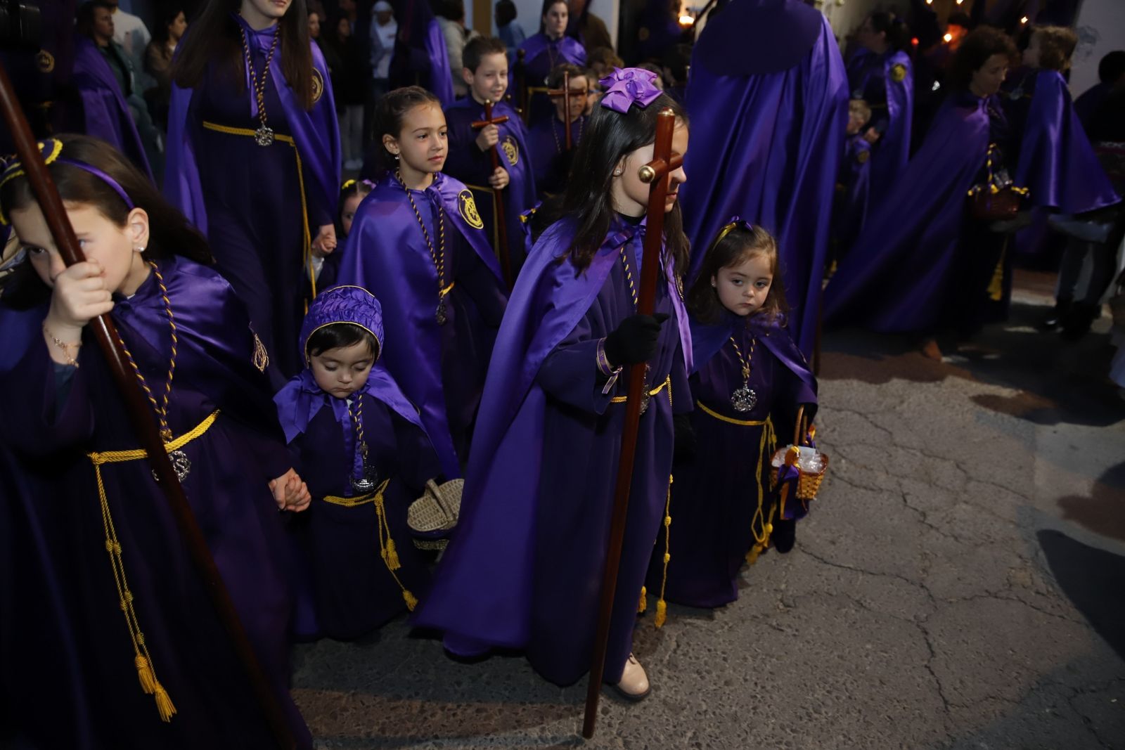 Miércoles Santo en Villanueva de Córdoba: La procesión del Santo Encuentro, en fotografías