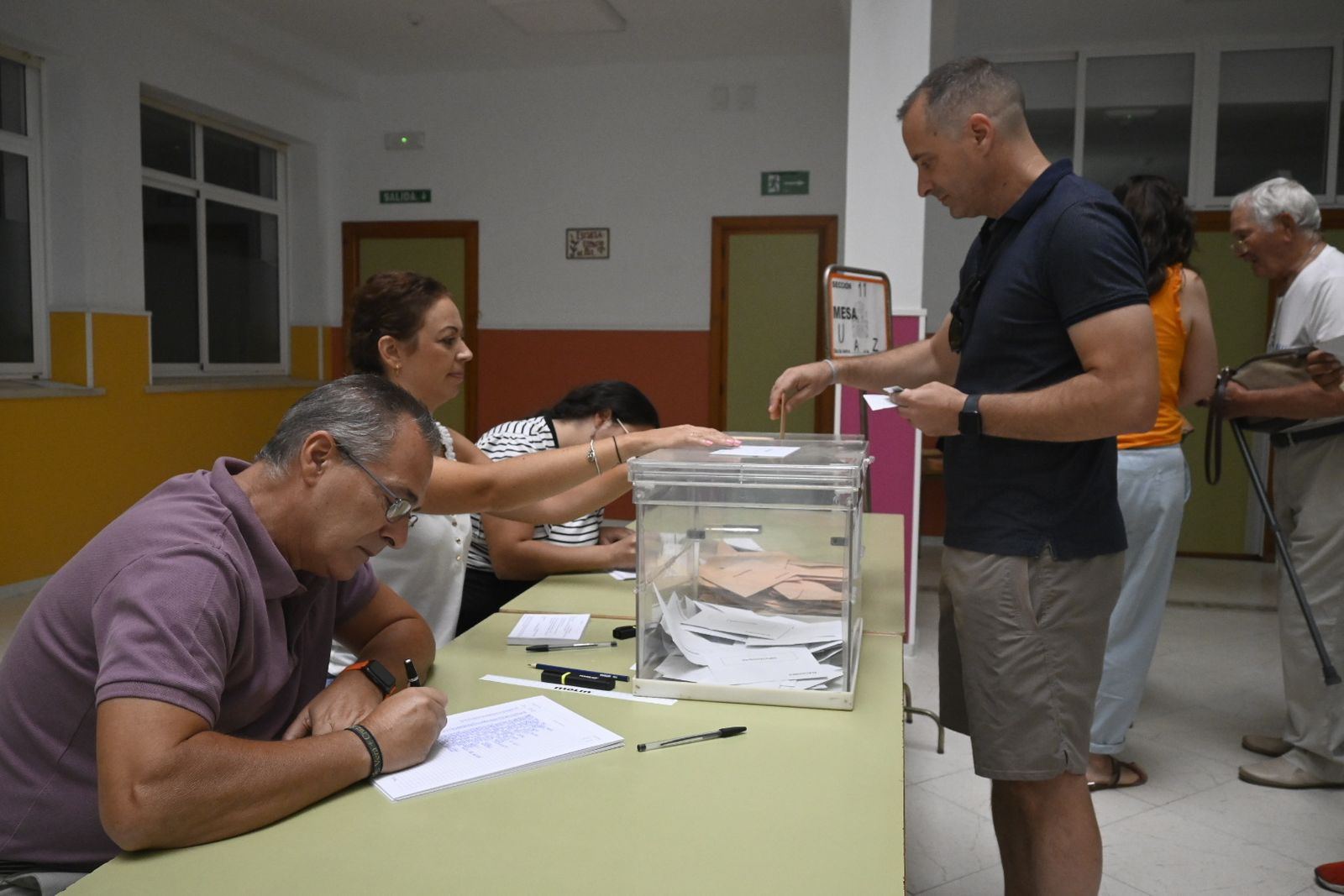 Las fotos de la jornada de Elecciones Generales del 23-J en Huelva