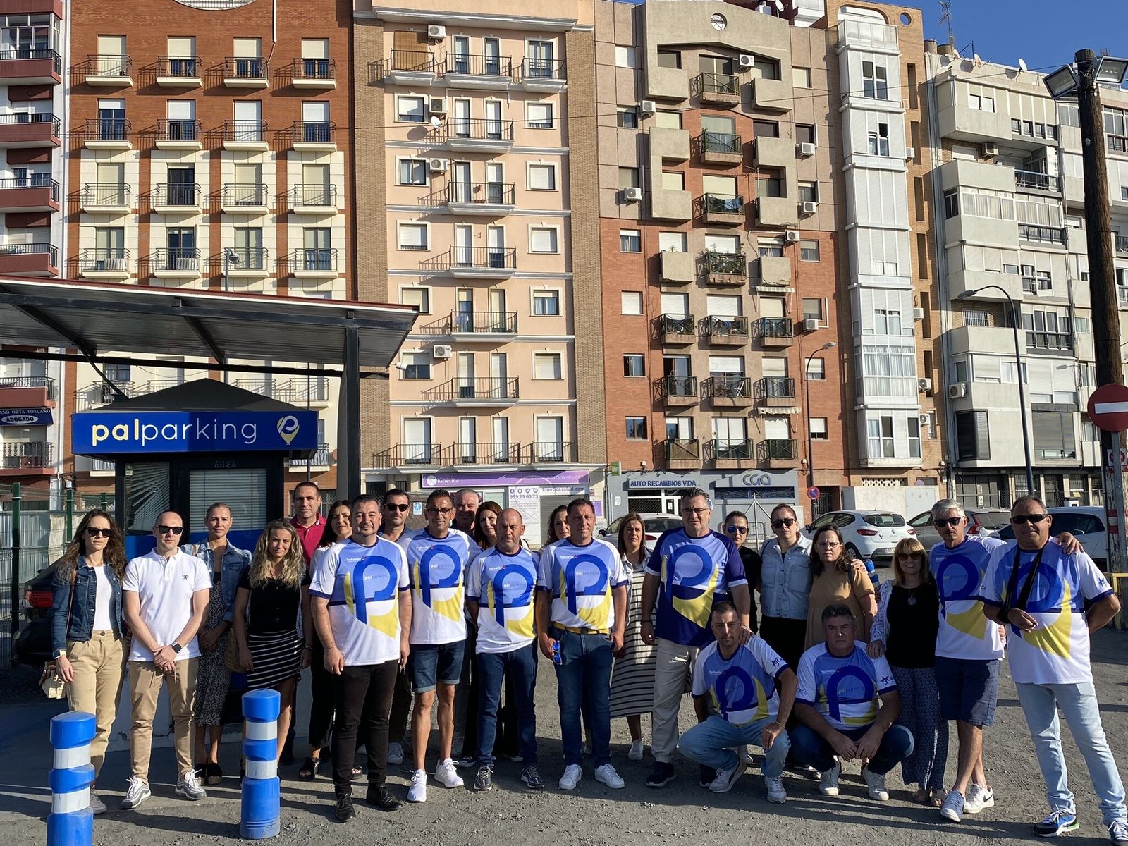 Trabajadores de Palparking.