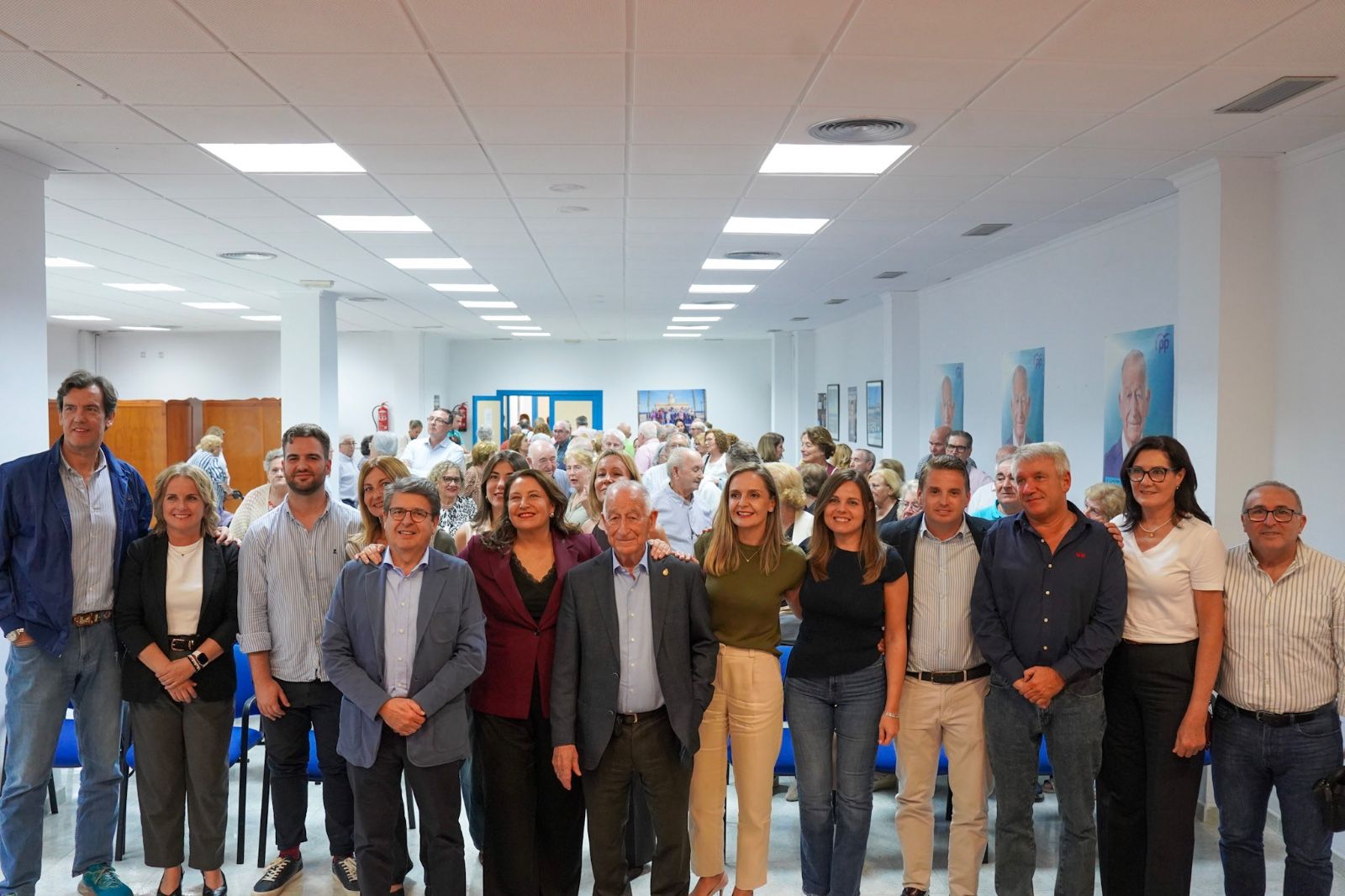 Carmen Crespo garantiza en Roquetas la revalorización de las pensiones y un plan de rebaja fiscal para los mayores