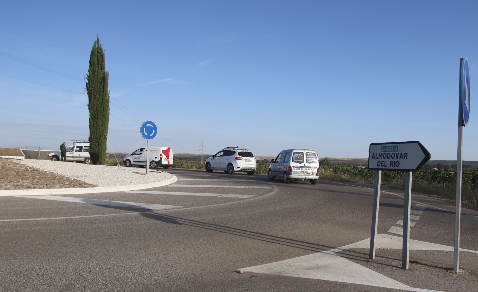 Las fotografías del primer día de confinamiento en Almodóvar del Río