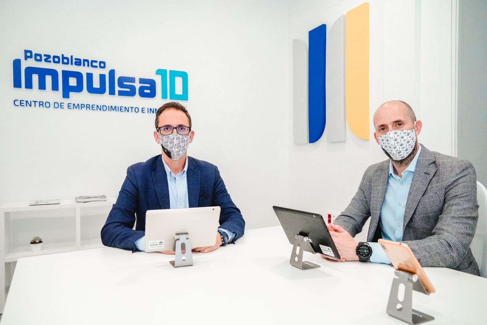 Santiago Cabello y Eduardo Lucena.