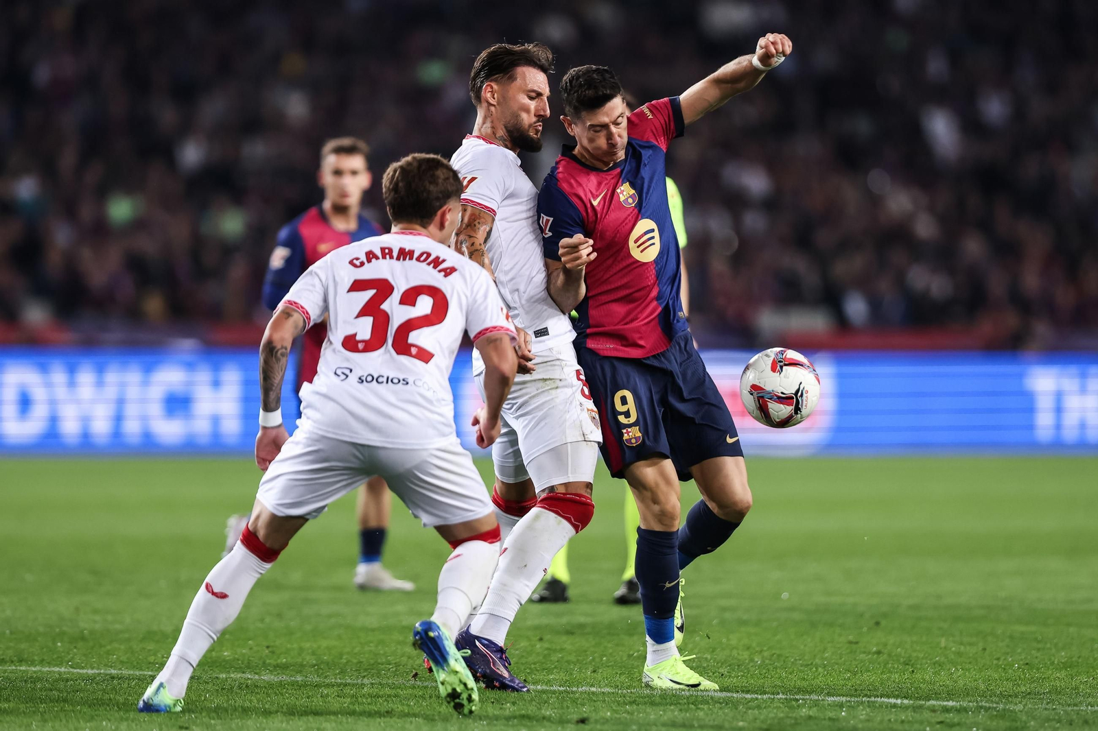 Las fotos del Barcelona - Sevilla