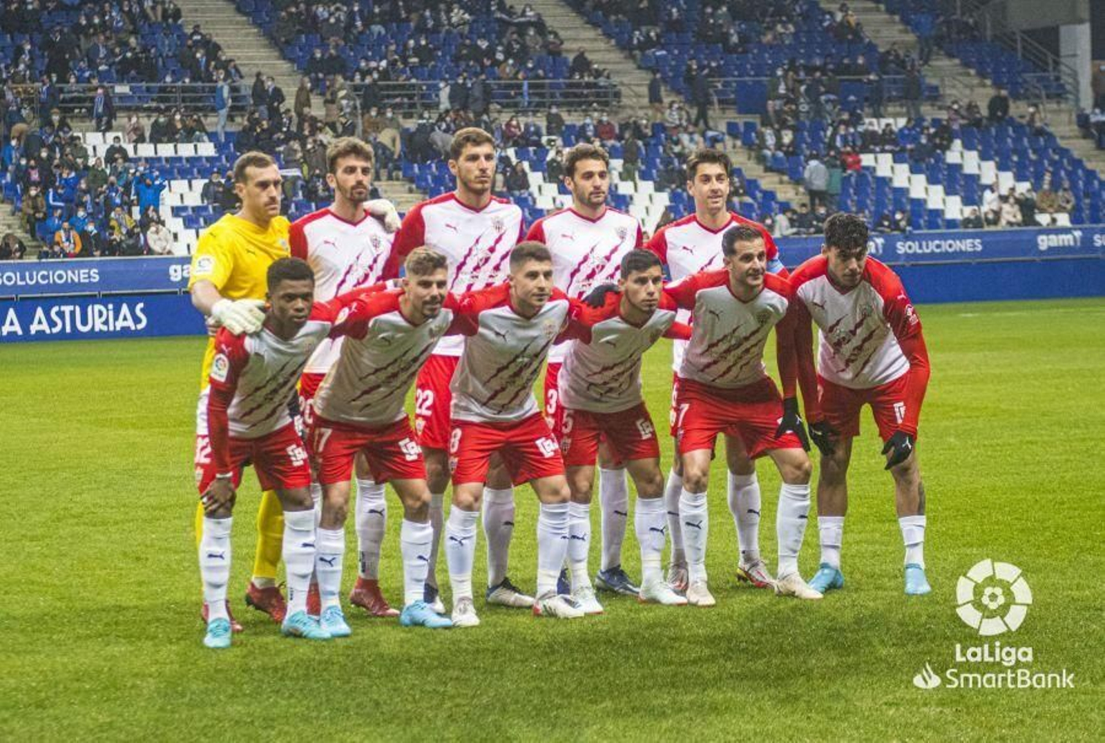 Once inicial que presentó Rubi en el Carlos Tartiere