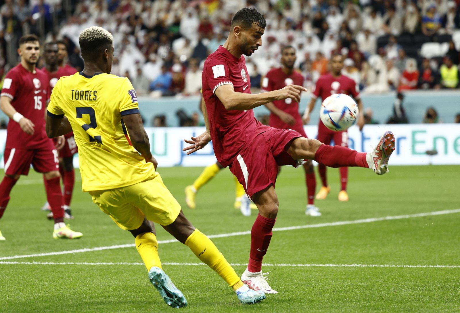 Las imágenes del Qatar - Ecuador, partido inaugural del Mundial 2022