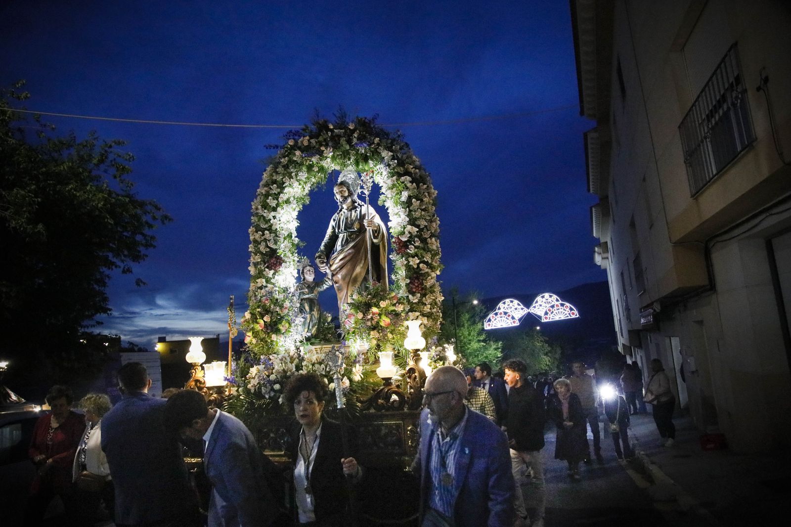 Las mejores imágenes de la procesión de San José en Abrucena