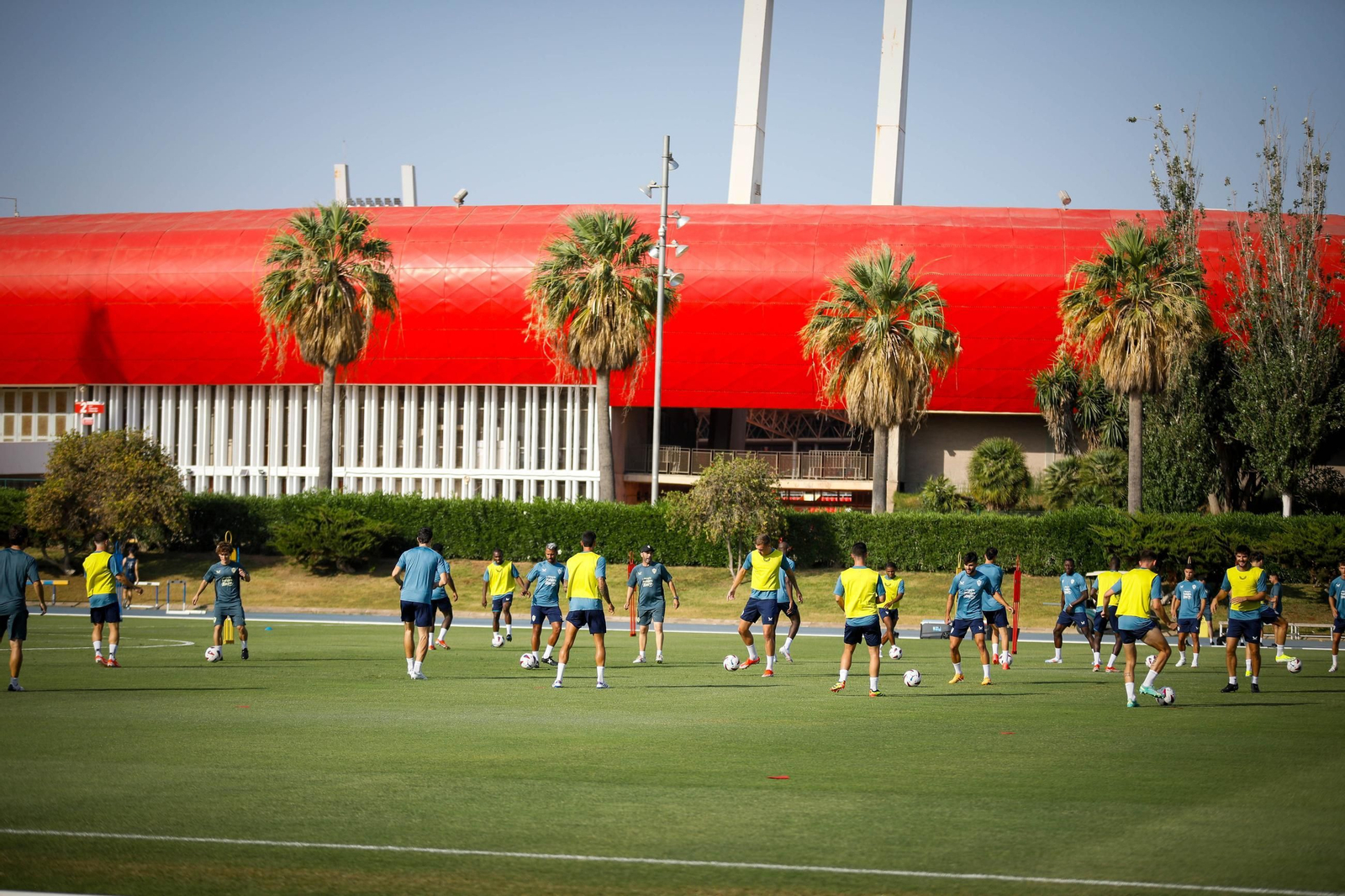 Primer entrenamiento pretemporada del Almería, en imágenes