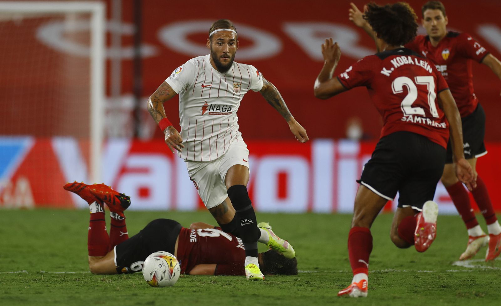 Las imágenes del Sevilla fc-Valencia