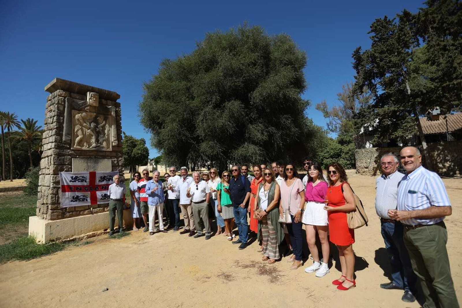 Homenaje a Shakespeare en el parque González Hontoria.