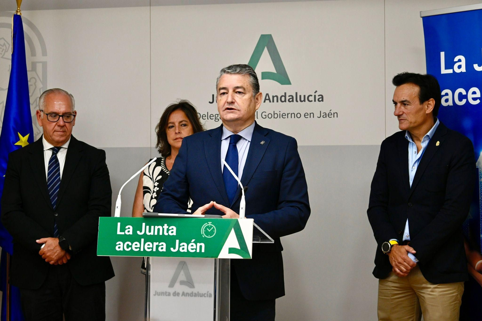 El consejero de Presidencia de la Junta, Antonio Sanz. El consejero de Presidencia de la Junta, Antonio Sanz.
