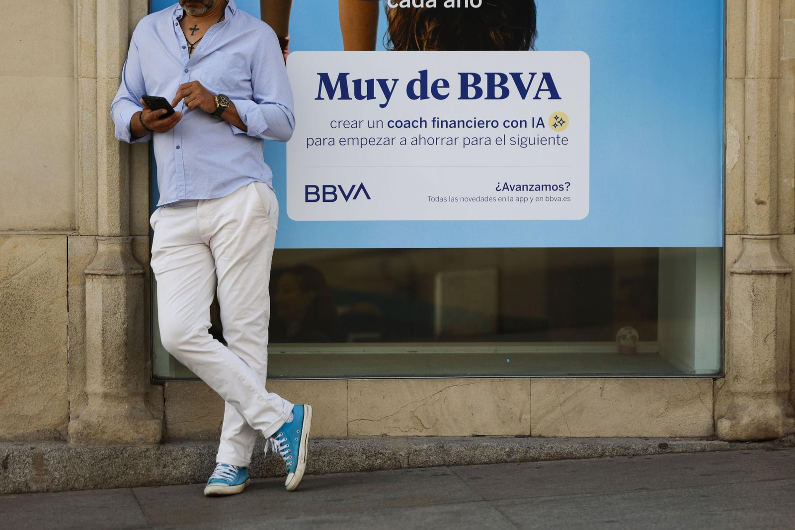Oficina del BBVA.
