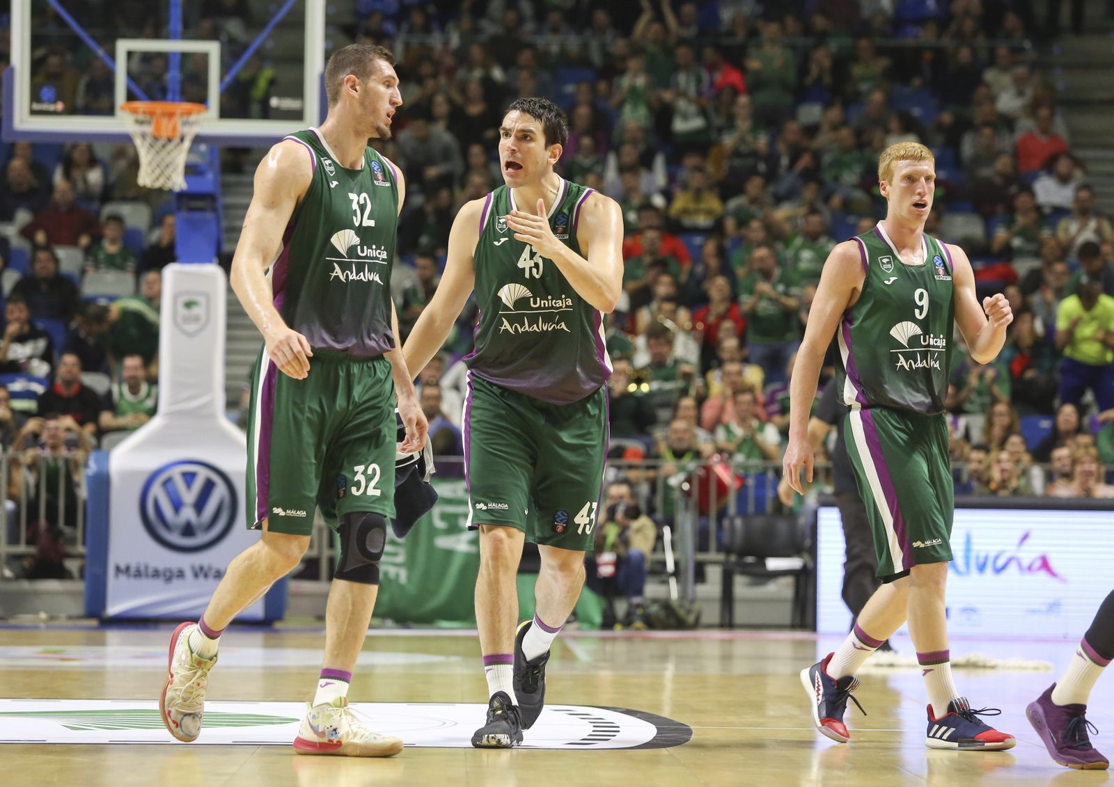 Rubén Guerrero, Carlos Suárez y Alberto Díaz.