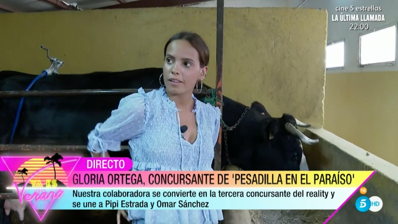 Gloria Camila, tercera concursante de Pesadilla en el Paraíso