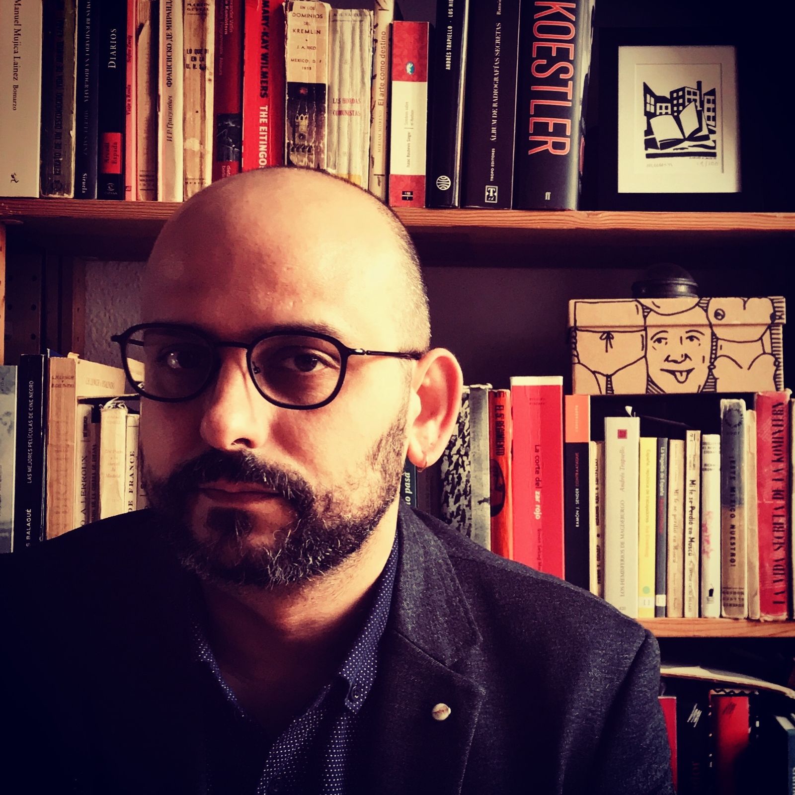 Sergio Campos, escritor.