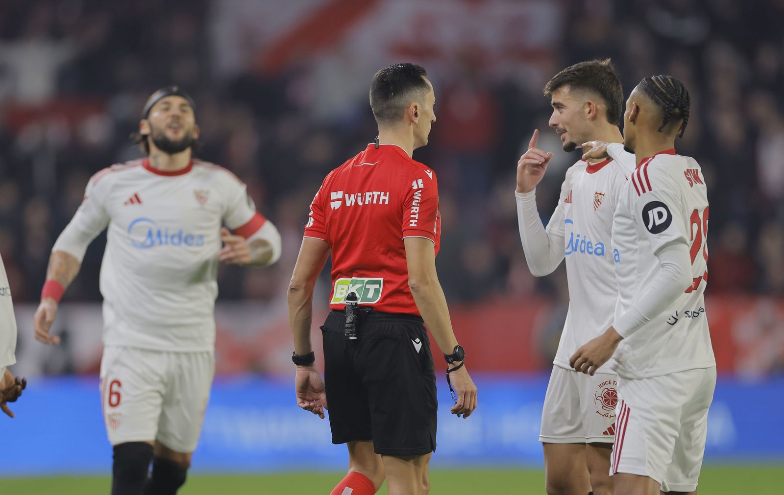 Las fotos del Sevilla - Celta