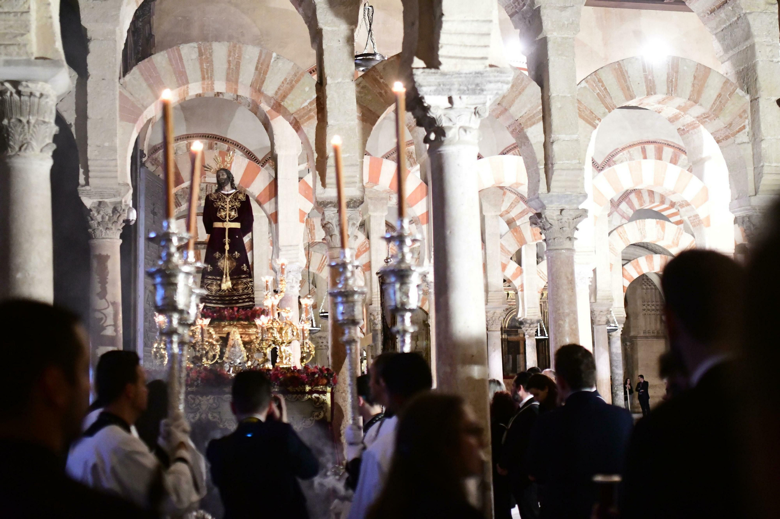 El Señor del Perdón, en el interior de la Catedral.
