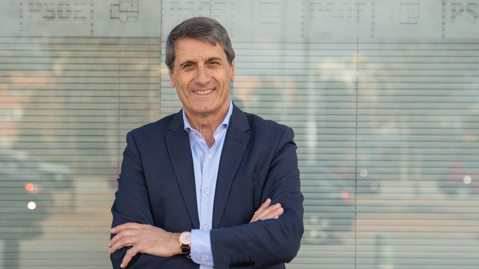 Imagen del secretario general del PSOE de Granada, Pedro Fernández.