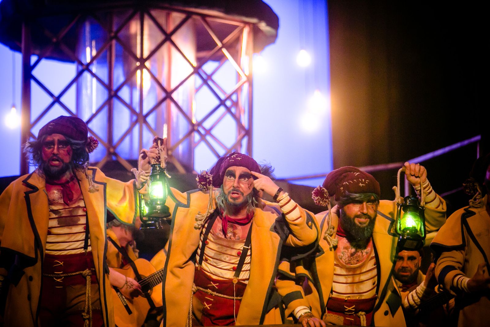 Comparsa "Los luceros".