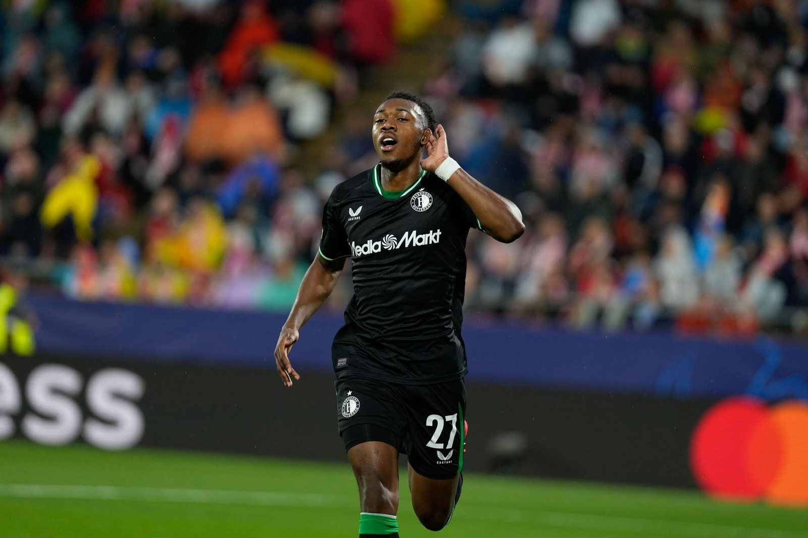 El Girona-Feyenoord de la Champions League, en fotos