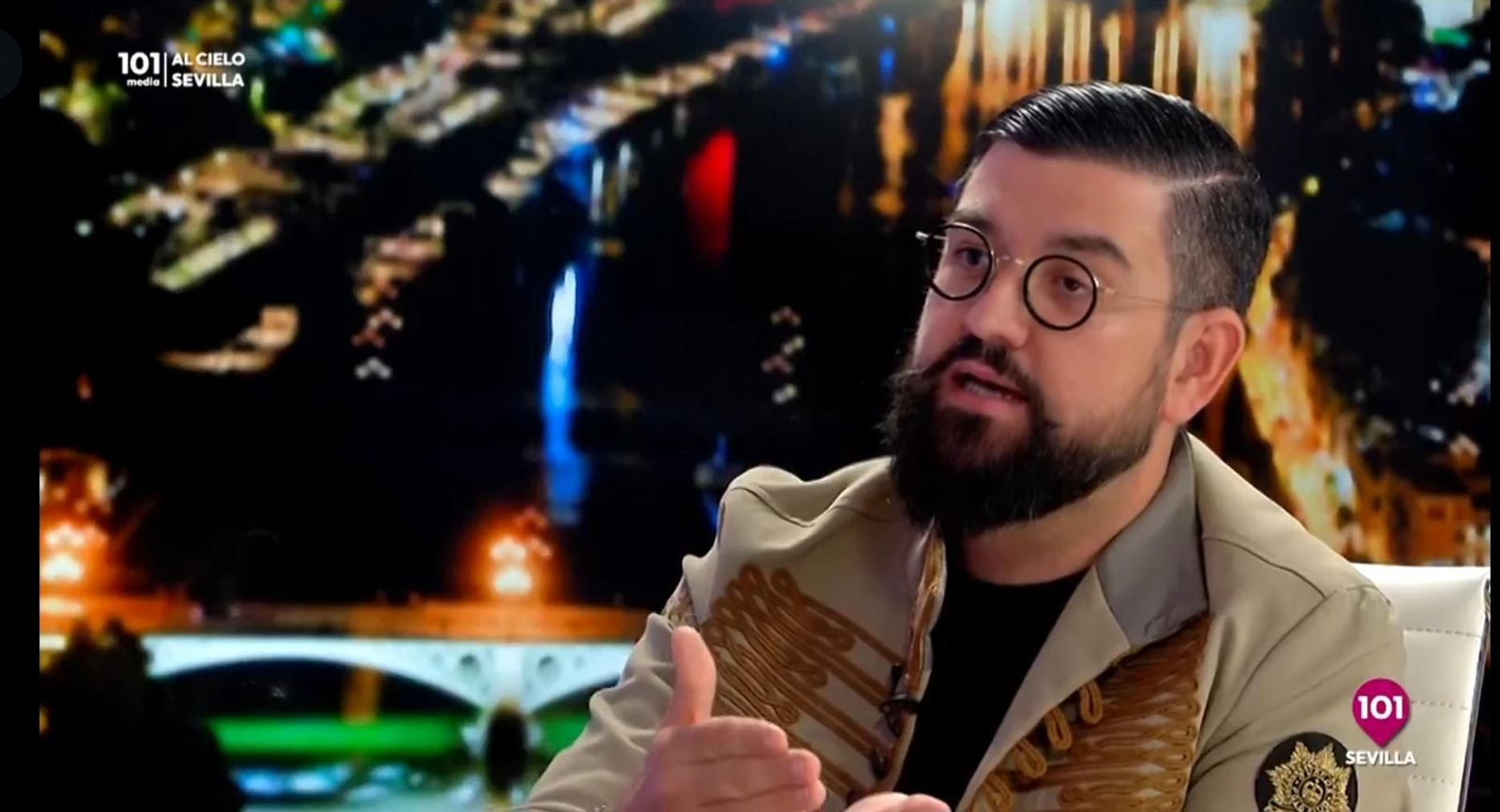 Manu Sánchez en su entrevista en 'Al Cielo'