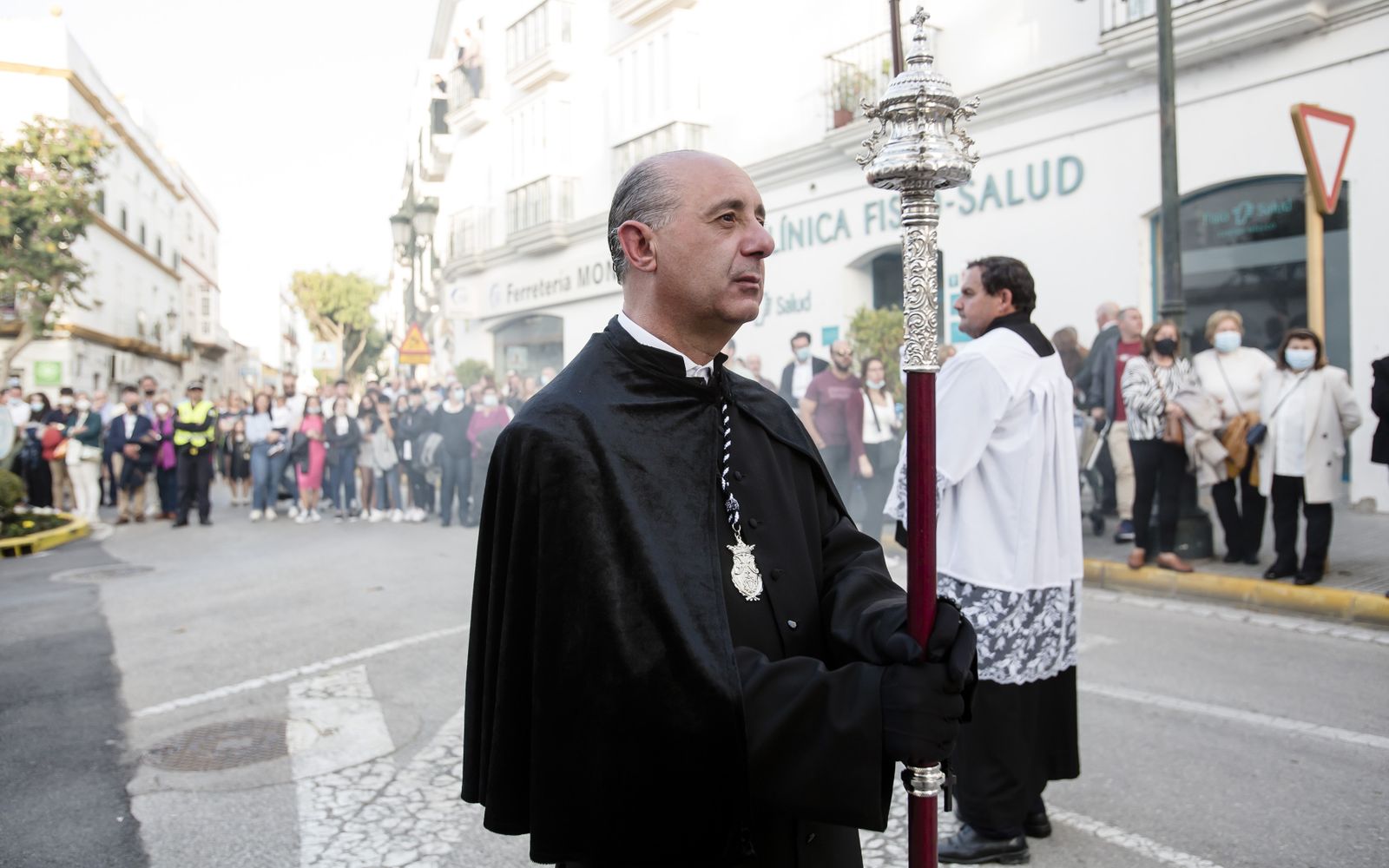 Las imágenes de la cofradía de la soledad en la Semana Santa de Chiclana 2022