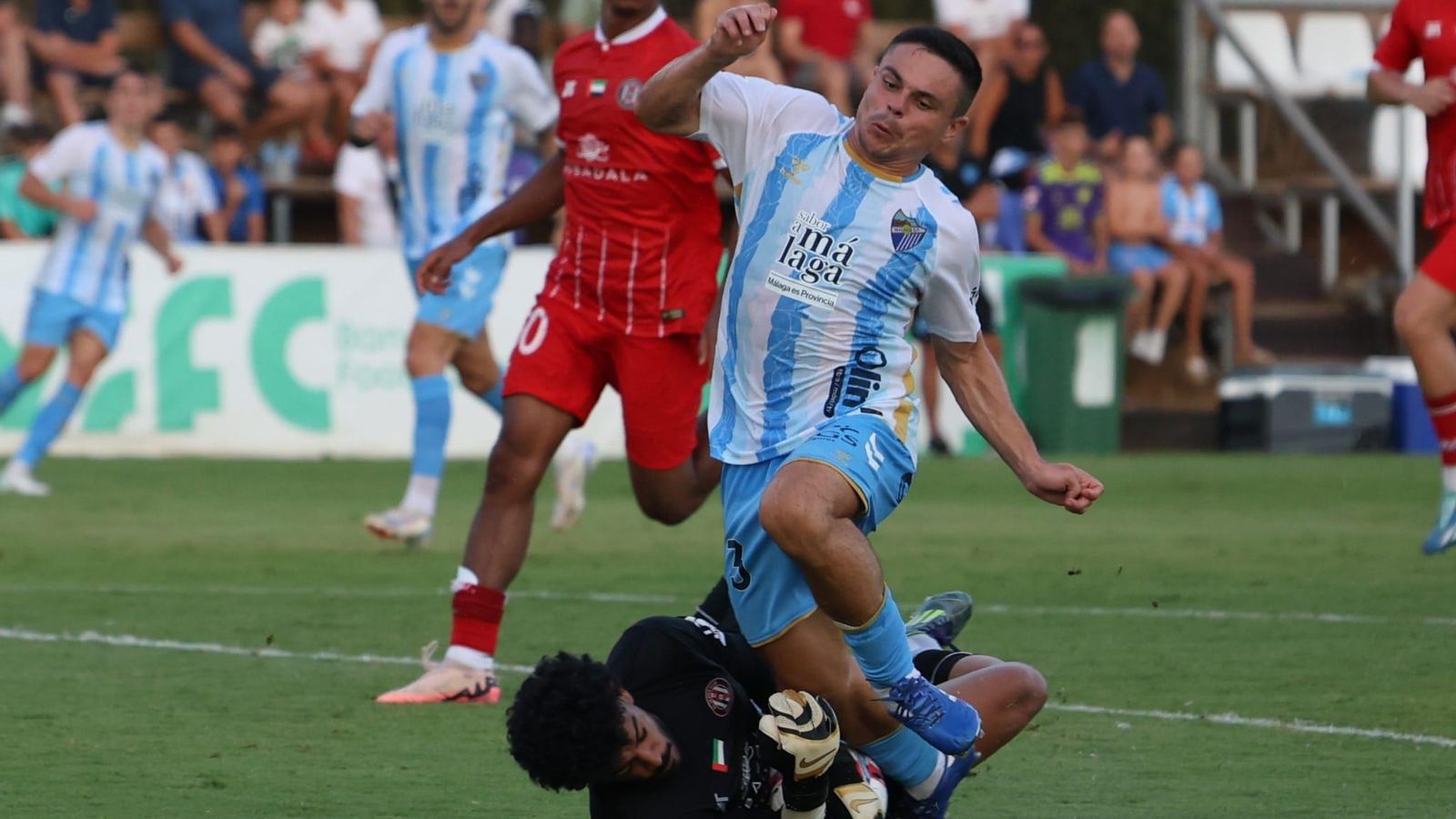 Las fotos del Málaga CF - Al Jazira, segundo amistoso de pretemporada