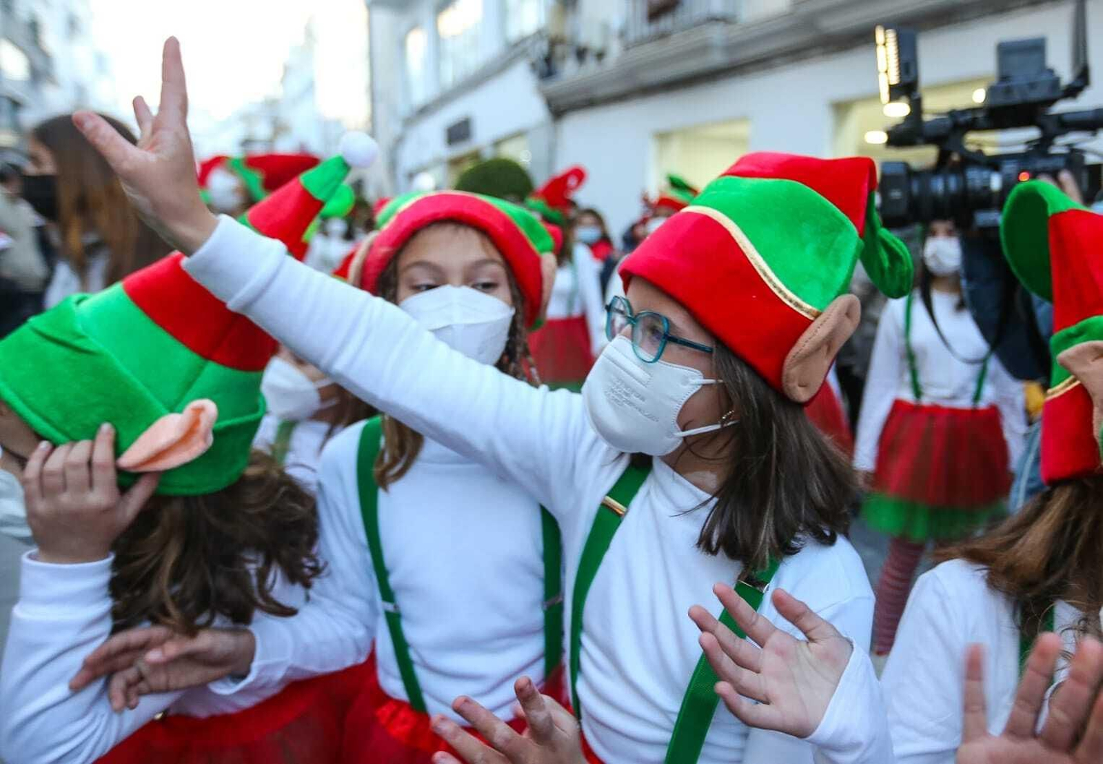 Cabalgata de Papá Noel en Chiclana