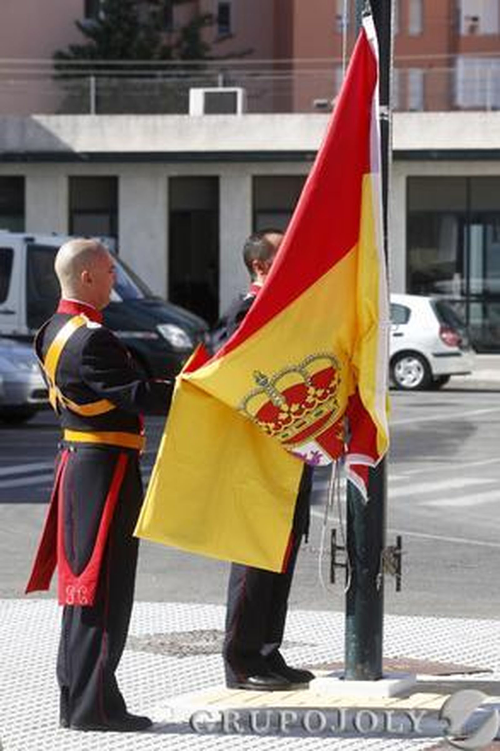 La Guardia Civil celebra el Día de su Patrona, la Virgen del Pilar. 

Foto: Jesus Marin
