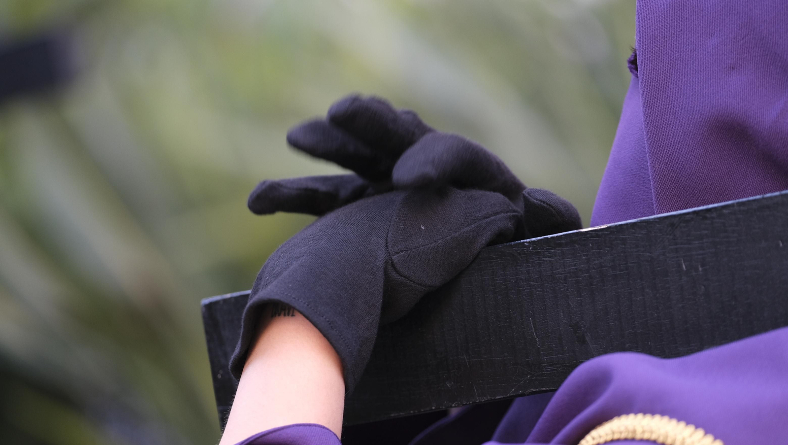 La procesión de Pasión en Almería, en imágenes