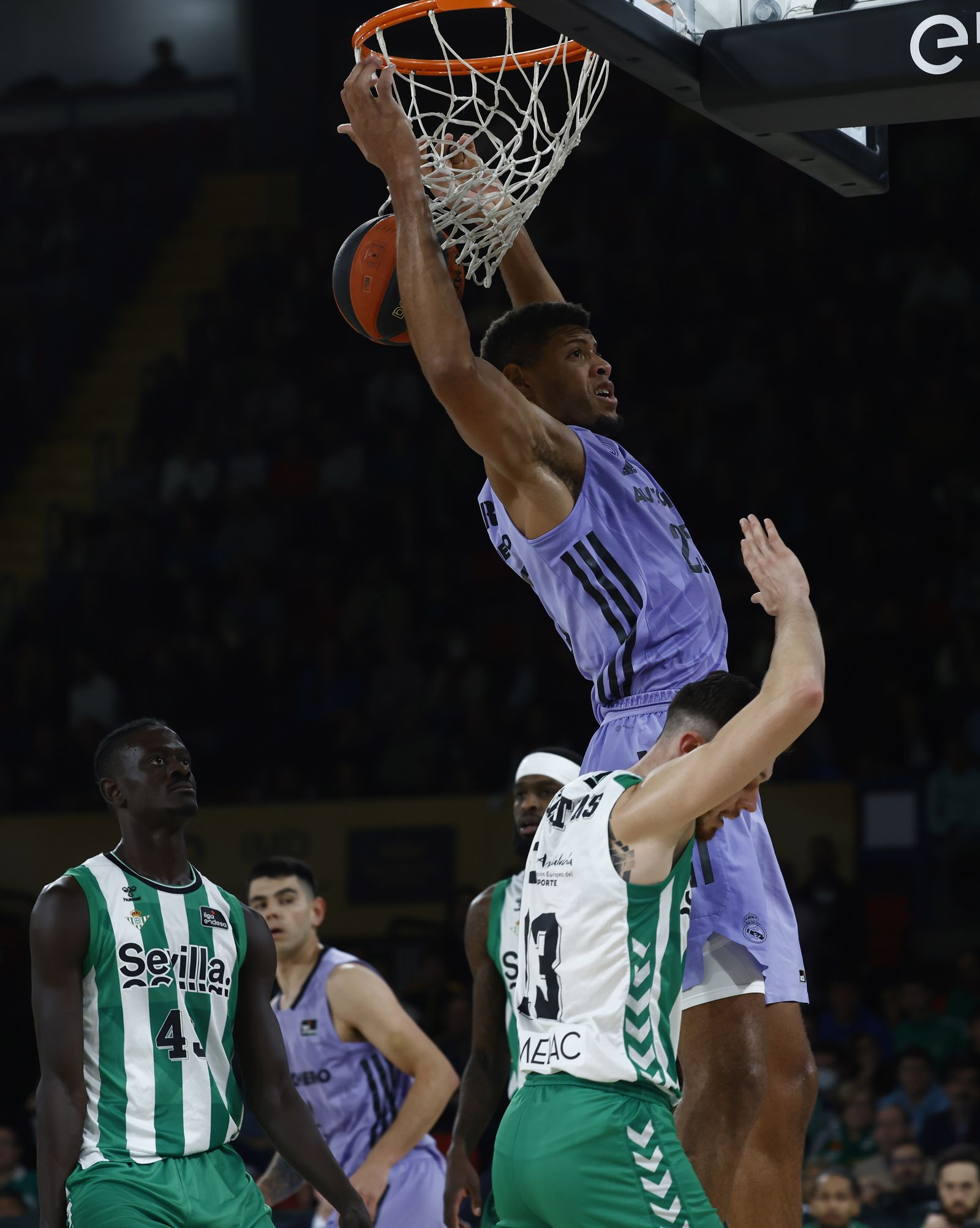 Las imágenes del Betis-Real Madrid Baloncesto