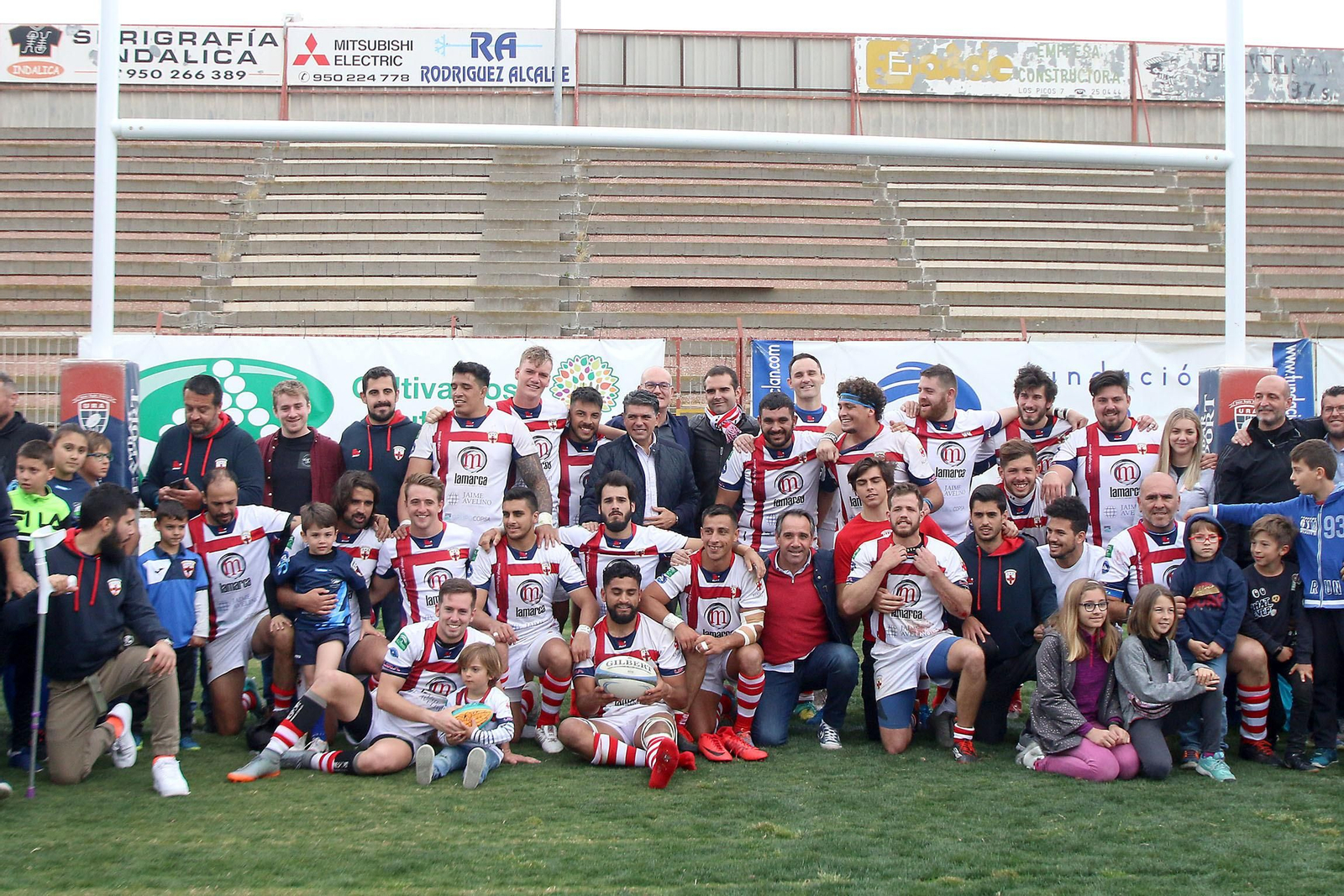 Fotogalería de la salvación de URA ante Olímpico.