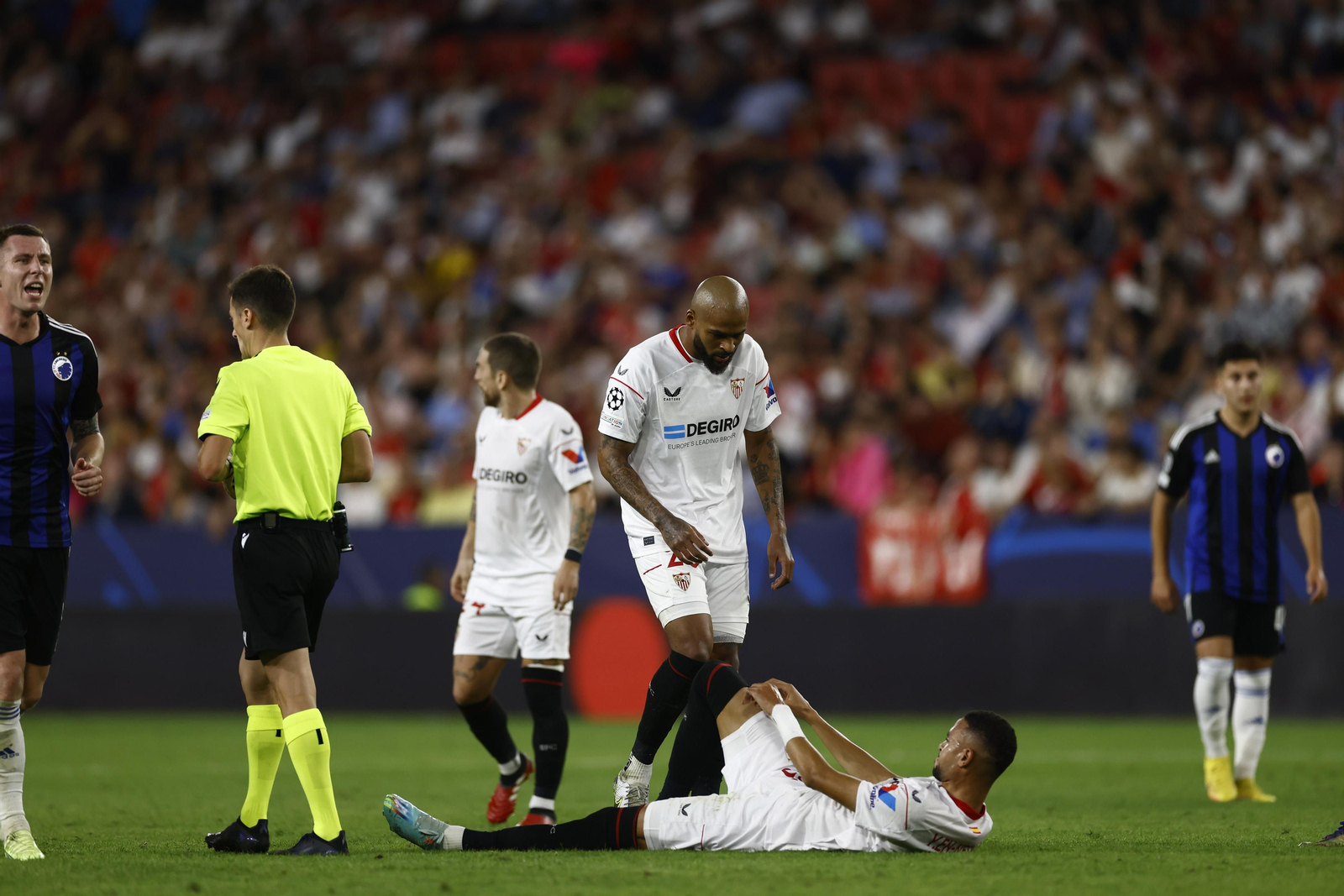 Las imágenes del Sevilla fc-Copenhague