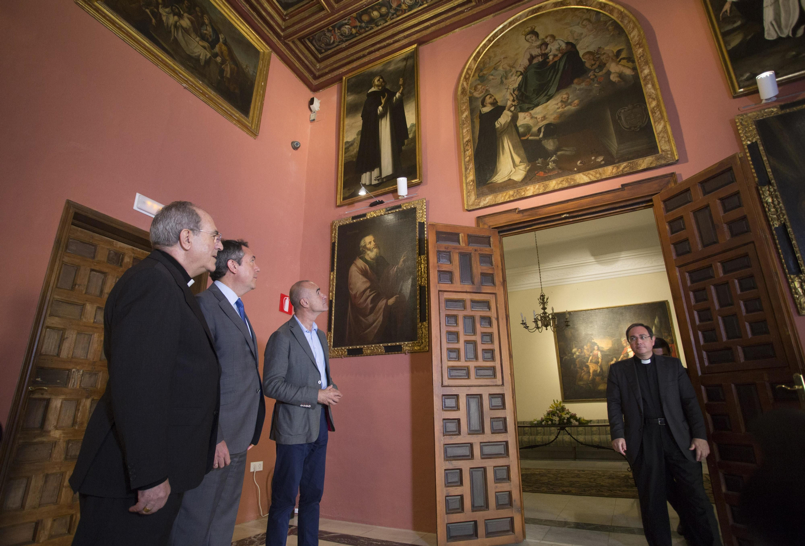 La visita al Palacio Arzobispal por el Año Murillo