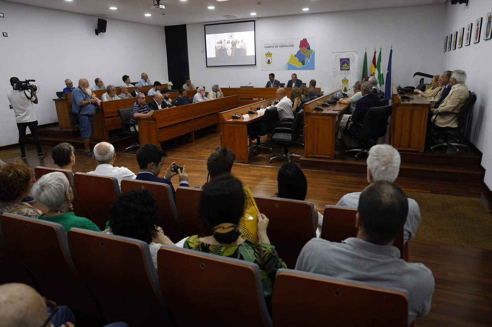 Fotos del consejo del Instituto de Estudios del Campo de Gibraltar