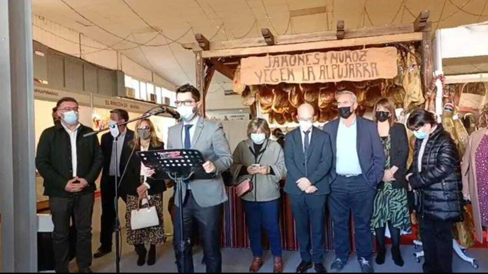 Representantes en la feria ExpoAlpujarra