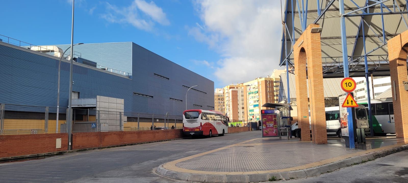 Estación de autobuses de Málaga.