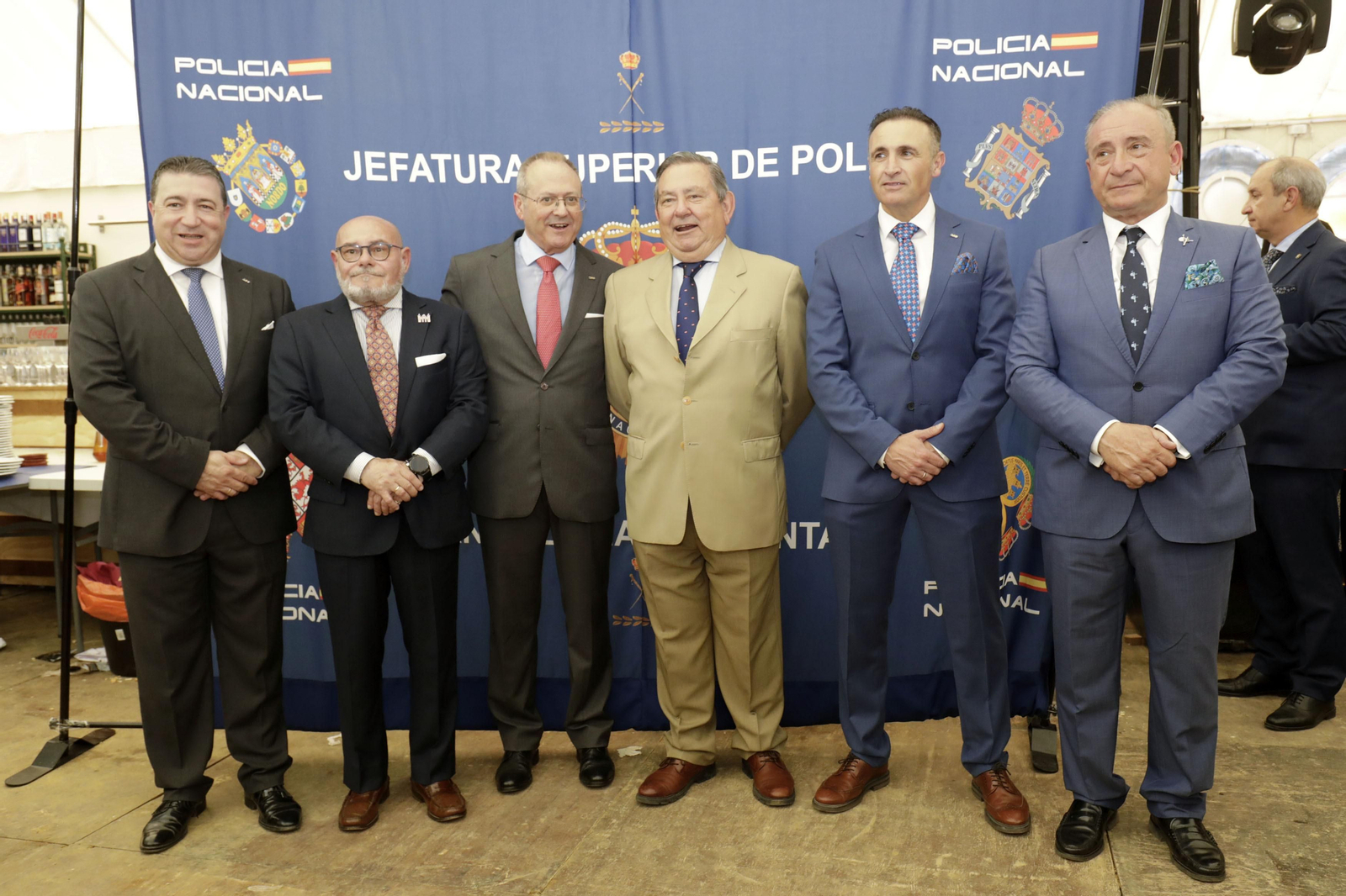 Recepción caseta de la Policía Nacional